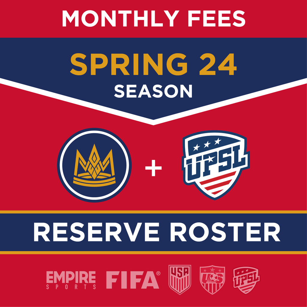 Empire 2024 UPSL Division 1 Reserve Monthly Subscription Fee